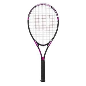 Wilson Tour Slam Adult Tennis Racquet Black/Pink - Grip Size 2-4 1/4"