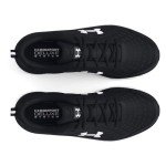 Under Armour Women's Charged Assert 10, (001) Black/Black/White, 6.5, US