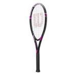 Wilson Tour Slam Adult Tennis Racquet Black/Pink - Grip Size 2-4 1/4"