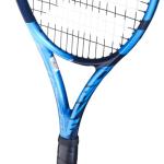 Babolat Pure Drive 107 Tennis Racquet - Strung with 16g White Babolat Syn Gut at Mid-Range Tension (4 1/8" Grip)