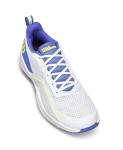 WILSON Rush Pro Lite Men's Tennis Shoe - White/Amparo Blue/Safety Yellow, Size 9.5 US