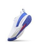 WILSON Rush Pro Lite Men's Tennis Shoe - White/Amparo Blue/Safety Yellow, Size 9.5 US