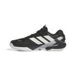 Adidas Mens Adizero Ubersonic 5 Tennis, Black/Zero Metallic/Silver Metallic, 9.5