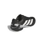 Adidas Mens Adizero Ubersonic 5 Tennis, Black/Zero Metallic/Silver Metallic, 9.5