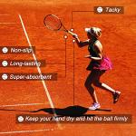 Tannius Tacky Tennis Racket Grip Tape, 6 Pack Tennis Grips, Absorbent and Enhanced Tennis Racquet Overgrip Tape（Gradient Color