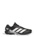 Adidas Mens Adizero Ubersonic 5 Tennis, Black/Zero Metallic/Silver Metallic, 9.5