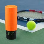 Soulchen 1 Pack Tennis Ball Pressurizer - Tennis Ball Storage Canister Holds 3 Balls Under 14 Psi Pressure, Reusable Stuff for Bounce Retention, Lightweight & Durable (Orange)