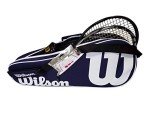 WILSON Advantage II Tennis Bag - Navy/White