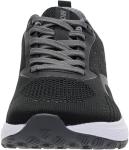 BRONAX Wide Toe Box Tennis Shoes for Women Lace up Breathable Mesh Size 9w with Arch Support Female Road Running Athletic Sports Fitness Stylish Fashion Ladies Sneakers Black 40