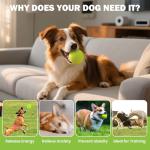 FURWEY Tennis Balls, 24/36/80 Pack Bulk Tennis Balls Pressureless Tennis Ball, Come with Mesh Bag for Easy Transport,Pet Dog Playing Balls, Good for Beginner Training Ball