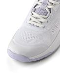 WILSON Intrigue Pro Women's Tennis Shoe - White/Lavender Blue/Silver, Size 8 US