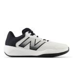 New Balance Men's 696 V6 Tennis Shoe, White/Black, 11