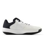 New Balance Men's 696 V6 Tennis Shoe, White/Black, 11