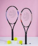 Senston Tennis Rackets for Adults 27 inch Tennis Racquets - 2 Player Tennis Set with 2 Grips, 2 Vibration Dampers