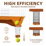 MR Tennis Ball Return Net 7’x6’, Freestanding Tennis Training Net, Multi-Sport Training Return Net for Tennis, Pickleball, Softball, Baseball Compatible w/Toss Machine