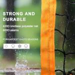 MR Tennis Ball Return Net 7’x6’, Freestanding Tennis Training Net, Multi-Sport Training Return Net for Tennis, Pickleball, Softball, Baseball Compatible w/Toss Machine