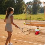 MR Tennis Ball Return Net 7’x6’, Freestanding Tennis Training Net, Multi-Sport Training Return Net for Tennis, Pickleball, Softball, Baseball Compatible w/Toss Machine