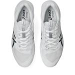 ASICS Men's Solution Speed FlyteFoam 4 Tennis Shoes, 11.5, White/Black