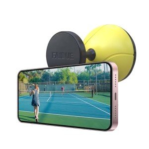 FAIDUE Tennis & Pickleball Fence Phone Mount - Gift Idea for Men and Women - Training Accessories for Boys and Girls - Record Stream and Relive Your Tennis Matches