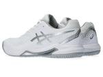 ASICS Women's Gel-Dedicate 8 Tennis Shoes, 9, White/Pure Silver