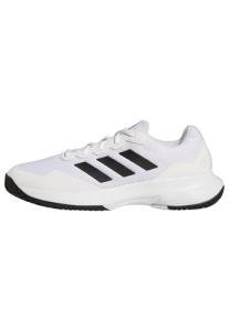 adidas Men's GameCourt 2 Tennis Shoe, White/Core Black/White, 12