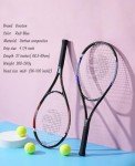 Senston Tennis Rackets for Adults 27 inch Tennis Racquets - 2 Player Tennis Set with 2 Grips, 2 Vibration Dampers