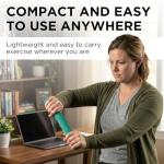 THERABAND FlexBar, Tennis Elbow Therapy Bar, Relieve Tendonitis Pain & Improve Grip Strength, Resistance Bar for Golfers Elbow & Tendinitis, 3 pack, Light-Medium-Heavy, RED/GREEN/BLUE