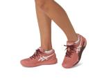 ASICS Women's Gel-Resolution 9 Tennis Shoes, 8, Light Garnet/White