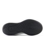 New Balance Women's 696 V6 Tennis Shoe, White/Black, 7.5 M