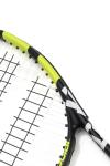 Babolat Evoke 105 Strung Tennis Racquet, Black/Yellow (4 1/4" Grip)
