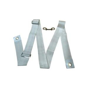 Professional Tennis Net Center Strap with Adjustable Buckle & Rust-Proof Hook Heavy-Duty Center Strap for Secure Net Tension and Height Stability on Tennis Courts