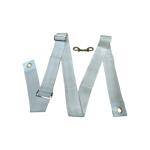 Professional Tennis Net Center Strap with Adjustable Buckle & Rust-Proof Hook Heavy-Duty Center Strap for Secure Net Tension and Height Stability on Tennis Courts