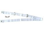 Professional Tennis Net Center Strap with Adjustable Buckle & Rust-Proof Hook Heavy-Duty Center Strap for Secure Net Tension and Height Stability on Tennis Courts