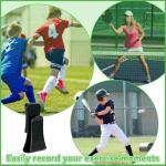 Tennis Net Phone Mount for Tennis Net & Fence, Tennis Camera Mount Phone Holder for Court Recording, Multi-Angle Training Video Recorder for Tennis & Pickleball Players – Sports Court Accessories