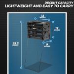 Tourna Ballport Tennis Ball Hopper - Holds 80 Balls