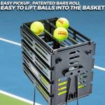 Tourna Ballport Tennis Ball Hopper - Holds 80 Balls
