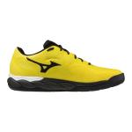 Mizuno Wave Enforce Court AC Men's Tennis Shoe, All Court Tennis Shoe, Vibrant Yellow-Black, US Mens 10.5