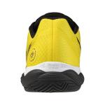 Mizuno Wave Enforce Court AC Men's Tennis Shoe, All Court Tennis Shoe, Vibrant Yellow-Black, US Mens 10.5