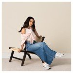 New Balance Women's 574 Core Sneaker, Nimbus Cloud/White, 8