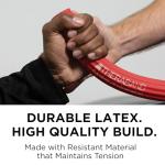 THERABAND FlexBar, Tennis Elbow Therapy Bar, Relieve Tendonitis Pain & Improve Grip Strength, Resistance Bar for Golfers Elbow & Tendinitis, Red, Light, Beginner