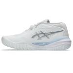 ASICS Women's Gel-Resolution X Tennis Shoes, 7.5, White/Pure Silver