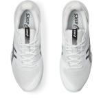 ASICS Men's Solution Speed FlyteFoam 3 Tennis Shoes, 8, White/Black