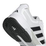 Adidas Men's Solematch Control 2 Tennis, White/Black Blue Metallic/Silver Metallic, 11.5