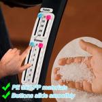 Uniharpa Tennis Score Keeper for Racket Padel,Tennis Racket Pickleball Paddle Scorekeeper,Small Score Board Counter for Tennis Trainer,Point Tracker Recording Points,Recording Points&Sets,1.9g
