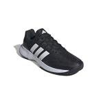 adidas Men's Gamecourt 2 M, Black/White/Silver Metallic, 9.5