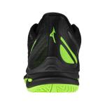 Mizuno Wave Exceed Tour 7 All Court Men's Racquet Sports Shoe, Black-Glowing Apple, US Mens 9.5
