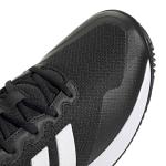 adidas Men's Gamecourt 2 M, Black/White/Silver Metallic, 9.5