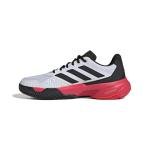Adidas Mens Courtjam Control 3 Tennis, White/Black/Lucid Red, 6.5