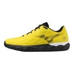 Mizuno Wave Enforce Court AC Men's Tennis Shoe, All Court Tennis Shoe, Vibrant Yellow-Black, US Mens 11