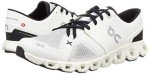On Men's Cloud X 3 Sneakers, Ivory/Black, 9.5 Medium US